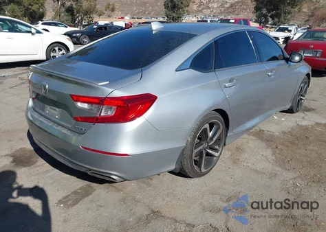 2018 Honda Accord Sport from USA, damaged, VIN 1HGCV1F38JA109177